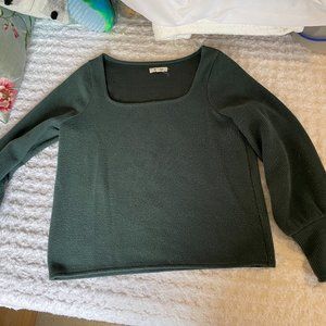 Knit Square Neck top